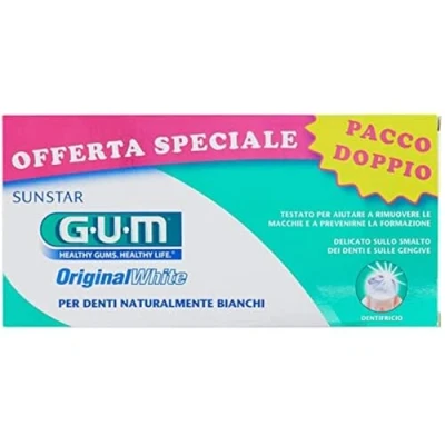 Image of SUNSTAR Iberia Gum Original White Pack Toothpaste