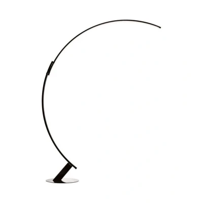 Image of Kundalini Kyudo LED floor lamp, black