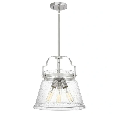 Image of Quoizel Wimberley Dome Pendant Ceiling Light Polished Chrome