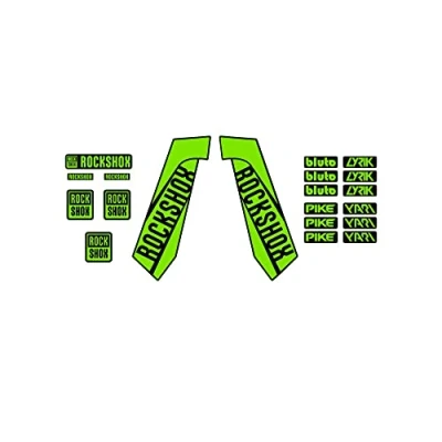 Image of Rock Shox Bluto Lyrik Pike Yari Fork Bike Compatible Stickers 29&#039;&#039;