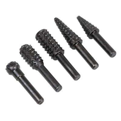 Image of Sealey Rotary Burr Rasp Drill Bit Set 5pc RWBS5