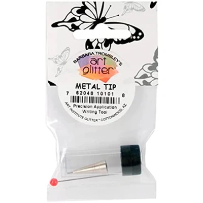 Image of Art Institute Glitter Ultra Fine Metal Tip,Assorted,, Silver