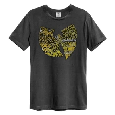 Image of Amplified Graffiti Logo T Shirt for Men/Women Unisex, Charcoal, M