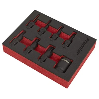 Image of Sealey Premier Impact TRX Star* Socket Bit Set 8pc 3/8&quot;Sq Drive