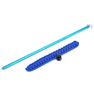 Image of Diving Pointer Stick, Scuba Lobster Tickle Stick Aluminium Alloy Rod with Lanyard, Water Sports Accessories (Royal Blue)