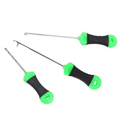 Image of Alomejor Fishing Bait Needle Baiting Set Hook Carp Rig Tool Rigging for