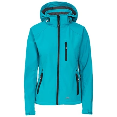 Image of Trespass Womens Tp75 Bela Ii Softshell Jacket, Black, 8 EU