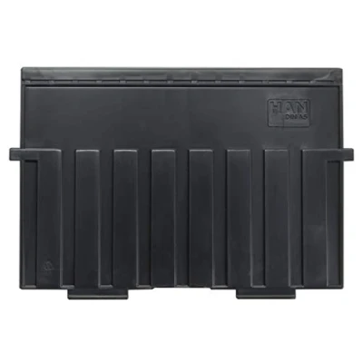 Image of HAN 9025 13, Support plate A5 landscape, for card index trays and boxes, pack of 5, black
