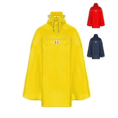 Image of Bicycle poncho HOCK &quot;Rain Stop&quot;, 30% reduced, slight visual defect, yellow, XL