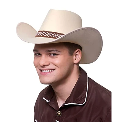Image of Wicked Costumes Adult Texan Cowboy Hat Fancy Dress Party Accessory