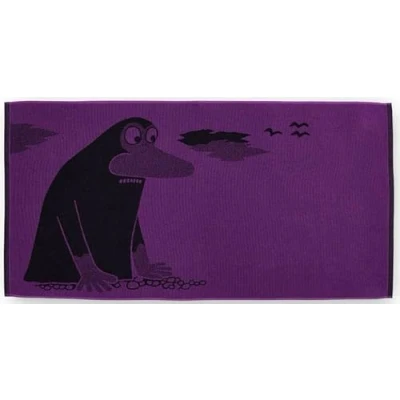 Image of Finlayson Moomin Groke 100% Cotton Bath Towel 70 x 140cm