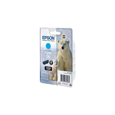 Image of Epson 26 Polar Bear Cyan Genuine, Claria Premium Ink Cartridge