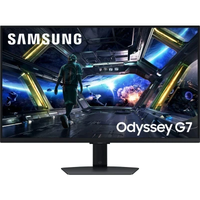 Image of Samsung Odyssey G7 LS32DG702EUXXU 32&quot; 4K UHD IPS Gaming Monitor with Speakers 3840x2160, HDMI 2.1, 144Hz, 1ms, Full Smart Platform, USB Hub, Displayport, Freesync Premium Pro, Height Adjust