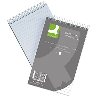 Image of Q CONNECT Shorthand Notebook 150LF
