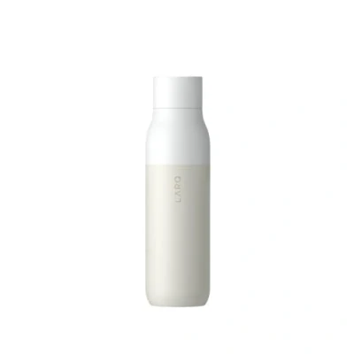 Image of LARQ Bottle PureVis 500 ml Self Cleaning and Insulated Stainless Steel Water with UV Purifier Award Winning Design Reusable &amp; Travel Friendly 2 Years Warranty, Granite White