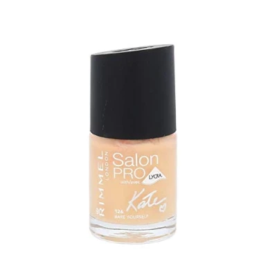 Image of Rimmel London Salon Pro by Kate Nail Polish Shade Number 126, Nude Collection Bare Yourself