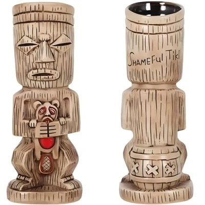 Image of Vejo Valle No.24 Tiki SHAMEFUL 13oz / 380ml Single Ceramic Cocktail Mugs, Drinkware
