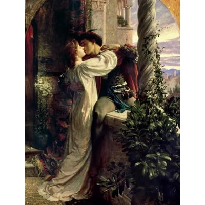 Image of 1000 Piece Jigsaw Puzzle William Shakespeare Romeo and Juliet For Adults Kids Age 12 Years Up