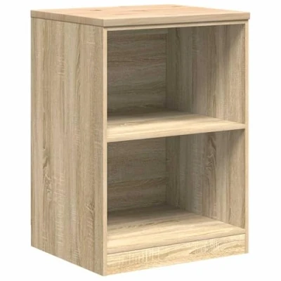 Image of vidaXL Garage Storage Cabinet Sonoma Oak/Pine Wood, Durable &amp; Versatile, Ideal for Workshops Utility Rooms, 60x51x85 cm