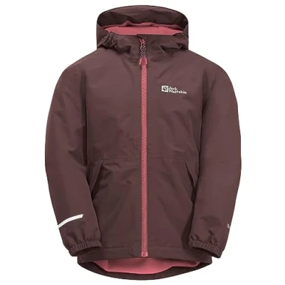Image of Jack Wolfskin Unisex Kid&#039;s Snowy Days Jacket K, Boysenberry, 92 (EU)