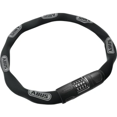 Image of ABUS Chain Lock 8808C, Sturdy Combination Lock, Made of Specially Hardened Steel, Easy to Read Numbers With Cover, Security Level 9