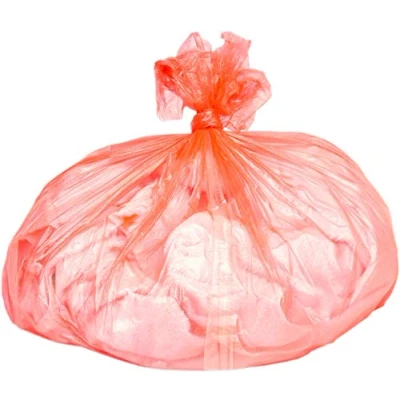 Image of Alina 50 x Dirty Laundry Bag with Water Soluble Strip/Plastic Polythene Fabric Clothes Linen Wash Sack/Opens in Washing Machine (50 bags)