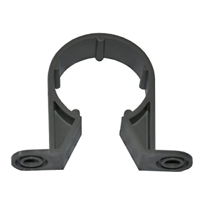 Image of Solvent Weld Grey 50mm (56mm) Waste Pipe Clip Pack of 5