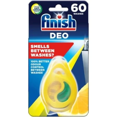 Image of Finish Dishwasher Freshener, Lemon and Lime, Keeps Your Clean, Lasts up to 60 Washes