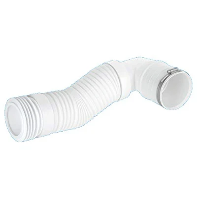 Image of McAlpine Long 90 Degree Back to Wall Flexible WC Connector 90mm Outlet CON8F S BTW