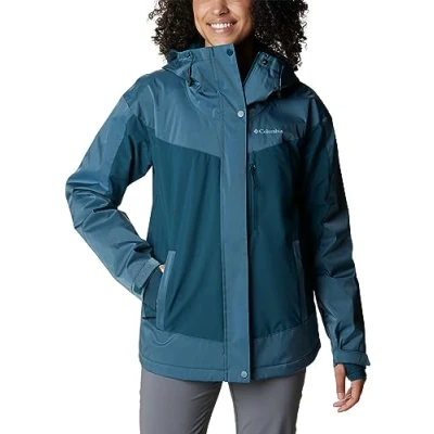 Image of Columbia Women&#039;s Point Park Insulated Winter Jacket, Night Wave Sheen, Wave, M