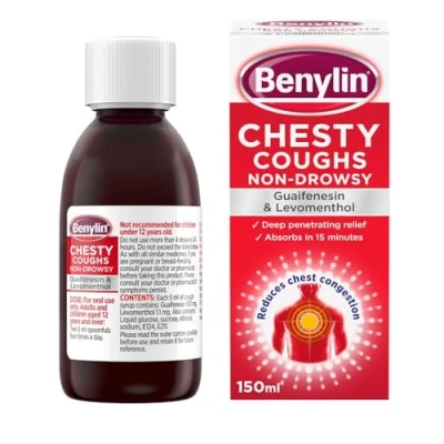 Image of Benylin Chesty Coughs Non Drowsy, 150ml