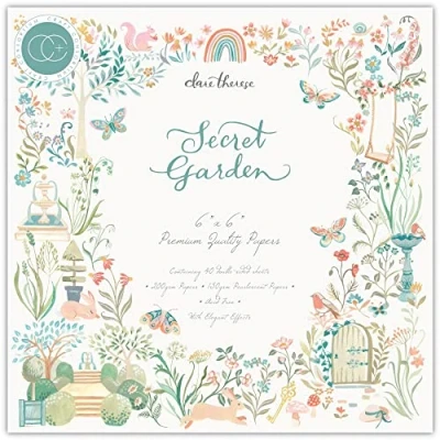 Image of Secret Garden 6&quot;x6&quot; Premium Paper Pad
