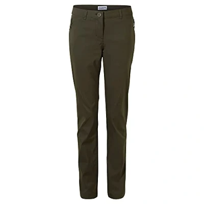 Image of Craghoppers Womens Kiwi Pro Trousers Hiking Pants, Mid Khaki, 10 UK EU
