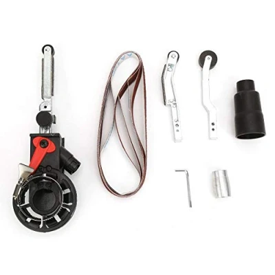 Image of Mini DIY Sander Belt Sanding Head Adapter Power Tool Part Drill Attachment Electric Angle Grinder Machine M10 M14(M14)