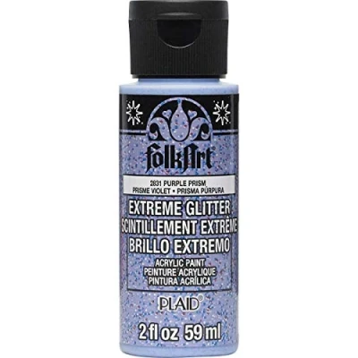 Image of PLAID ENTERPRISES, INC. Extreme GLTTR Paint PRSM, Purple Prism, 2 oz