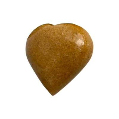 Image of VIE Crystal Heart, 5 7cm, Yellow Aventurine, Natural, One Size