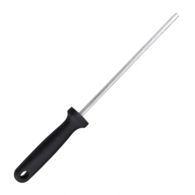 Image of Sharpening Steel Main Field of Study Honing Oval Fine Diamond Knife Sharpener Ergonomic Suitable for Kitchen Chef Household Knives and Scissors