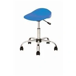 Image of Titan Swivel Senior Stool 465 555mm Seat Height Blue T33 B