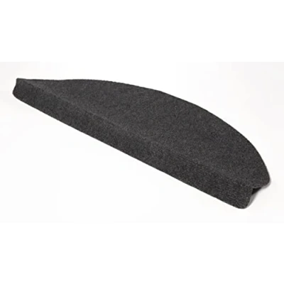 Image of andiamo Paris Stair Mats Self Adhesive Set of 15 Interior as Protection for the Stairs from Scratches and Wear 23 x 65 cm Anthracite