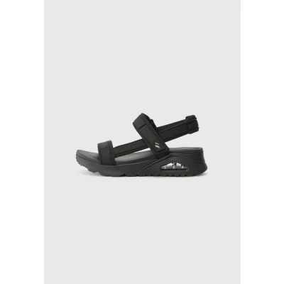 Image of Skechers Women&#039;s UNO SUMMER STAND2 Sandals, Black, 5