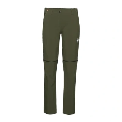 Image of Mammut Outdoor Zip Off Pants Women Dark Marsh 40
