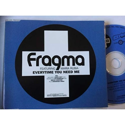 Image of Fragma Everytime You Need Me CD1 2000 UK CD single CDTIVS 147