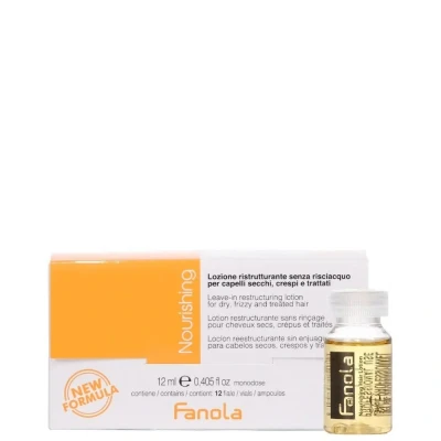 Image of Fanola Nourishing Leave In Restructuring Lotion 12 x 12ml