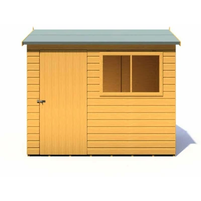 Image of Shire Premium Shed Range Lewis 8x6 SD Reverse Apex Style D