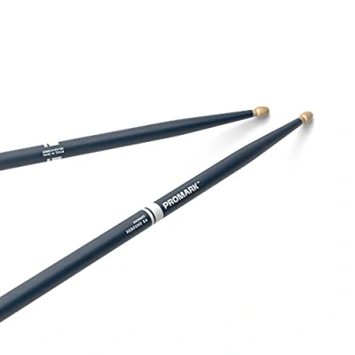 Image of Promark American Hickory Rebound 5A Drumsticks, Acorn Tip, Blue Single Pair