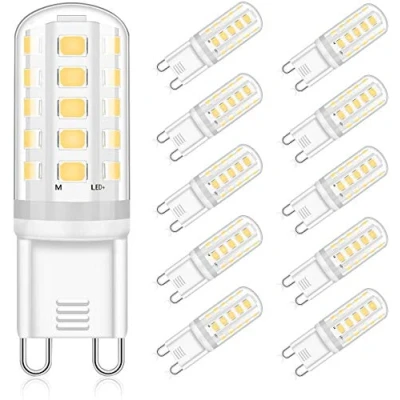 Image of Eco.Luma G9 LED Bulb 5W Equivalent 40W Halogen Natural White 4000K, AC220 240V Lamp, Non Dimmable No Flicker 360 Beam Angle, Pack of 10
