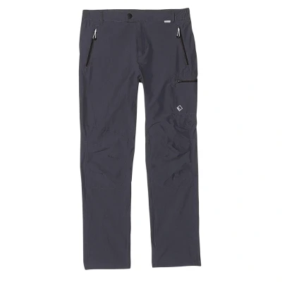 Image of Regatta Mens Highton Water Repellent Hiking Trousers Grey Size 42W/32L