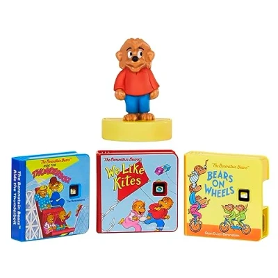 Image of little tikes 174605 UK Dream Machine Story Collection The Berenstain Bears Adventure Coll PDQ, White and Multi colored