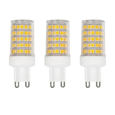 Image of WULUN 10W G9 LED Light Bulb, Warm White, 3000K, Equivalent 150W Halogen, 86Pcs LED, 1000 LM, 360 Beam Angle, Super Bright, AC 220V 240V, No Flicker Non Dimmable, 3 Pack