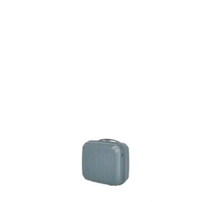Image of Travelite hand luggage cosmetic case hard shell sustainable, ELVAA, beauty with recycled lining, clip on function, 36 cm, 20 liters